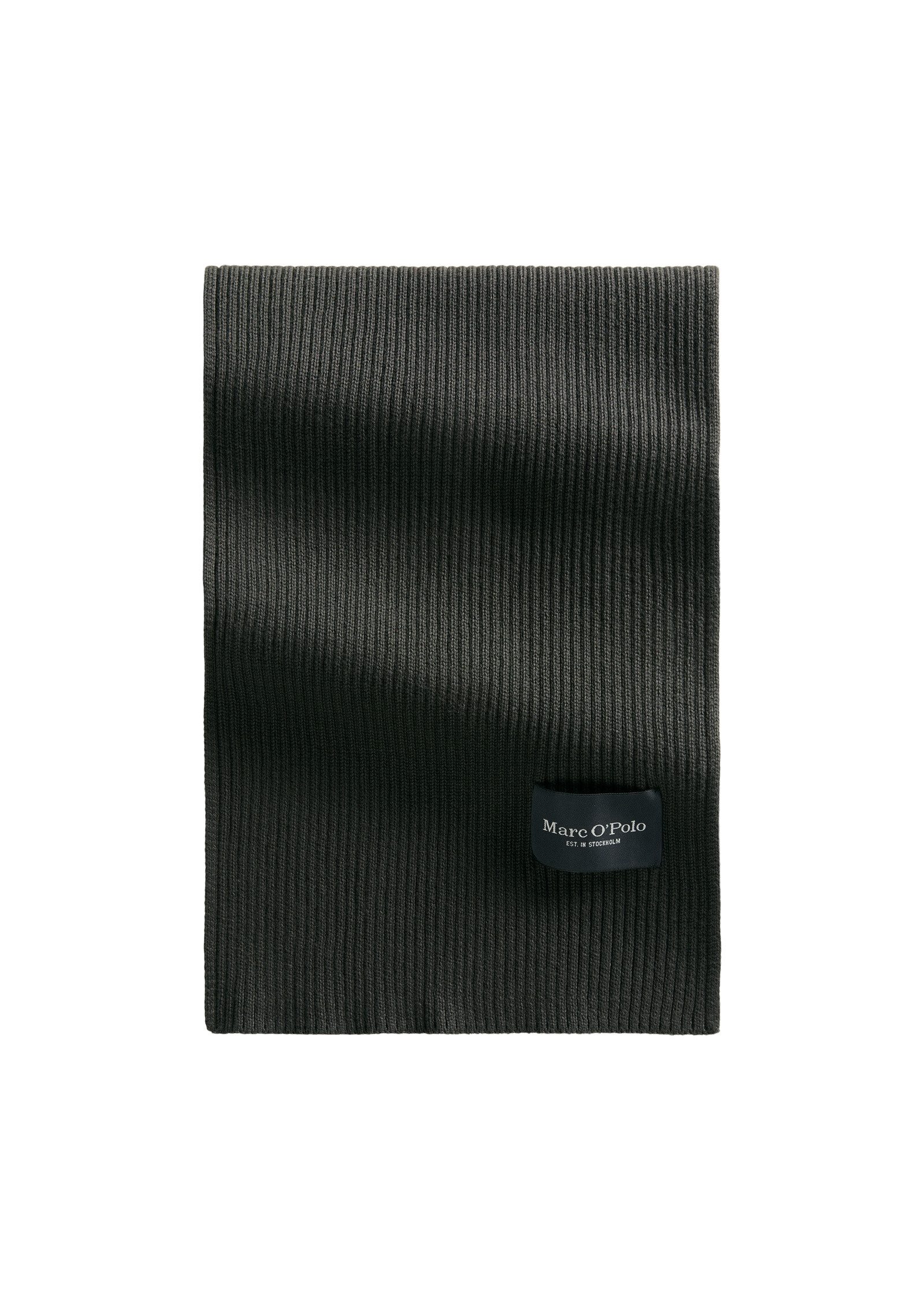 Marc O'Polo Strickschal aus reiner Bio-Baumwolle