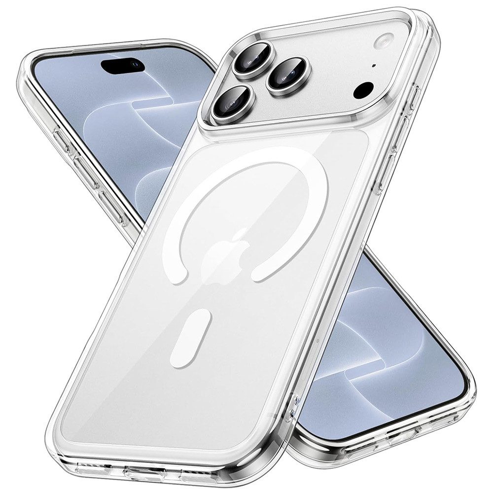 FITSU Handyhülle Hülle Case für iPhone 18 Pro Max Transparent MagSafe kompatibel 6,9 Zoll, Ultraklare Hülle für Apple iPhone 18 Pro Max Case Hybrid Hülle Cover