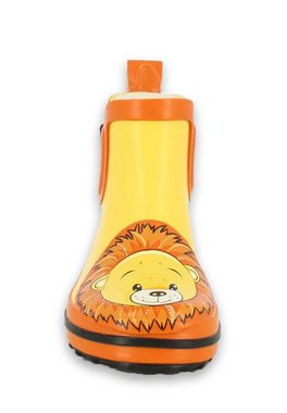 Beck Kleinkinder Gummistiefel Little Lion Gummistiefel (wasserdichter Kurzstiefel aus Naturkautschuk) herausnehmbare Innensohle, für trockene Füße bei Regenwetter