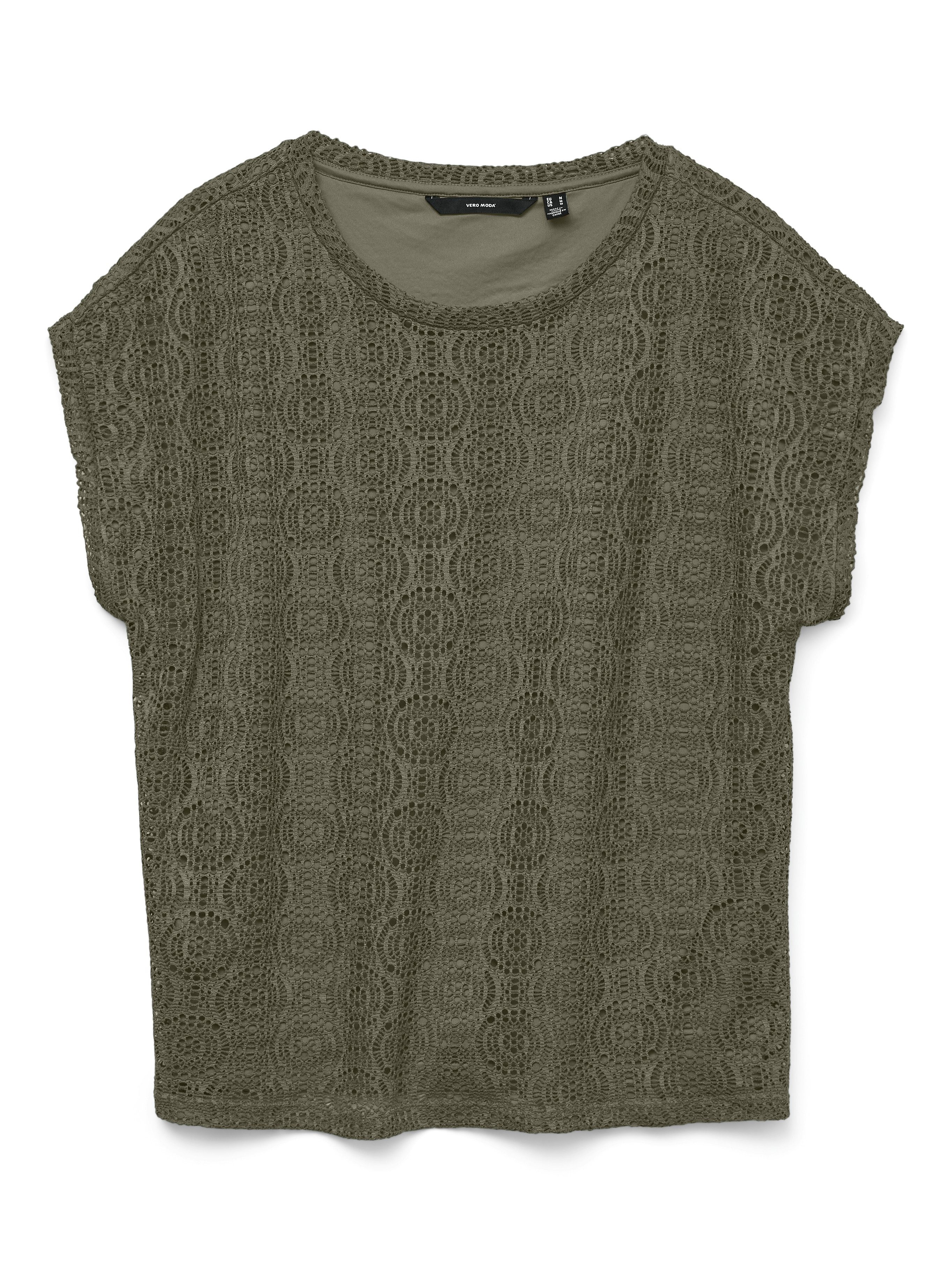 Vero Moda T-Shirt VMMAYA AVA SS TOP JRS VO Materialmix, regular fit günstig online kaufen