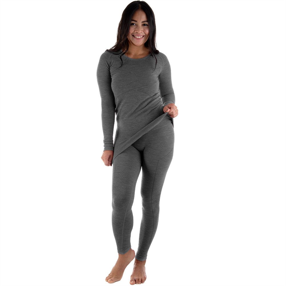 Thermounterhemd Merino Thermowäsche für Damen – Warm, atmungsaktiv und für Outdoor