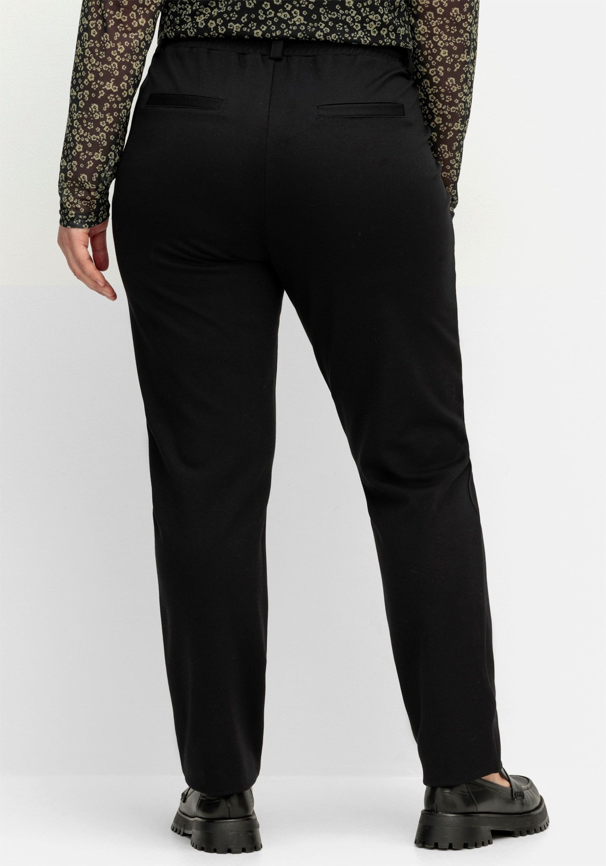 Sheego Jerseyhose Schlupfhose im Cargostil, mit Komfortbund