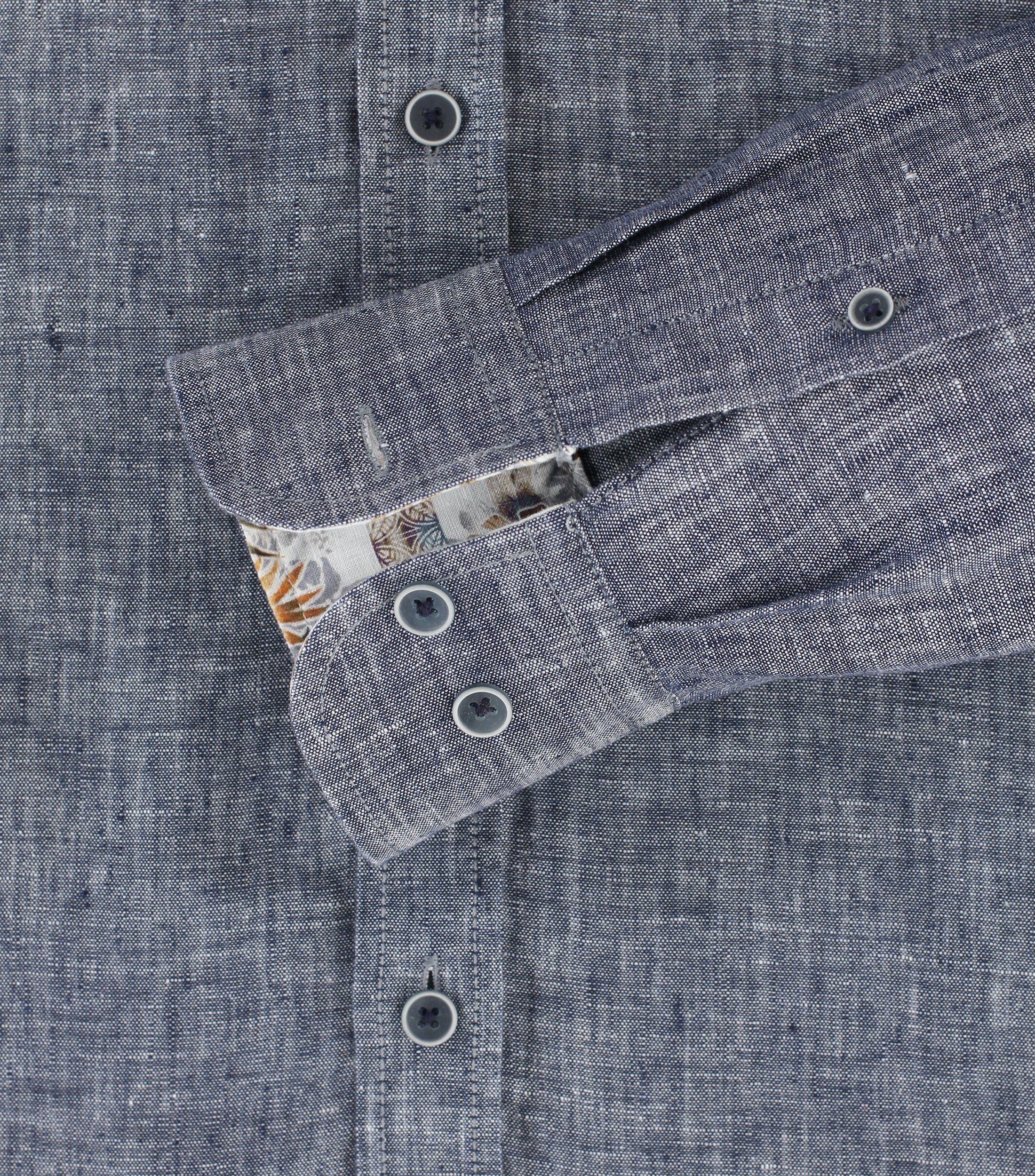 CASAMODA Leinenhemd 444203000 100% Leinen Casual günstig online kaufen