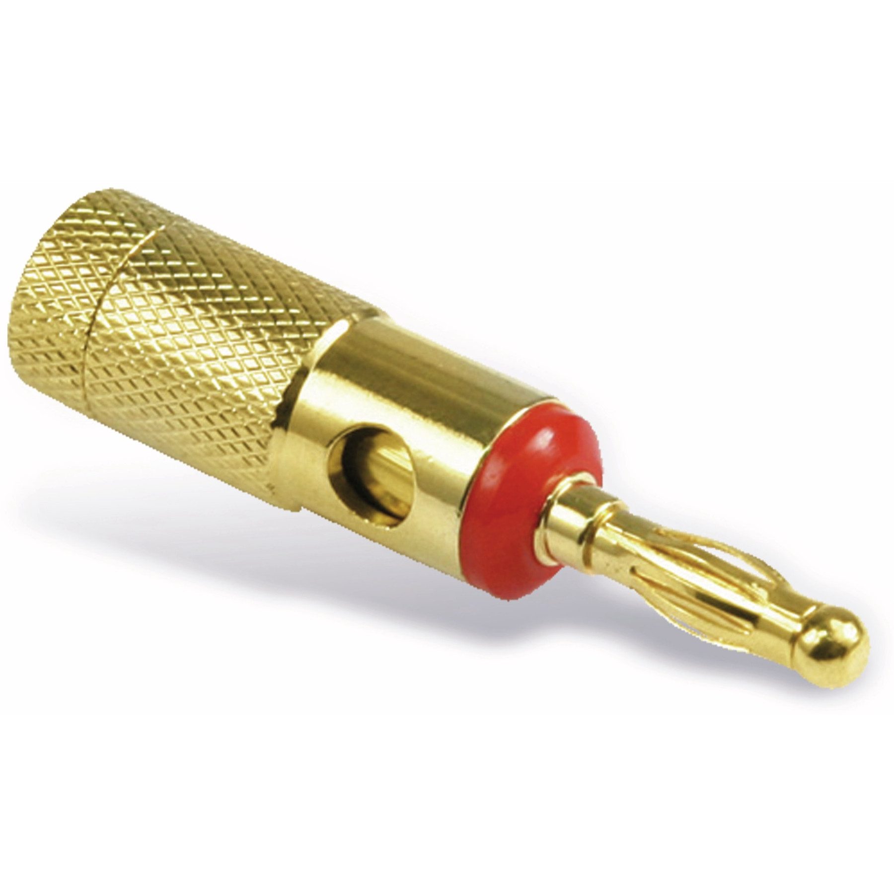 Dynavox Lautsprecherstecker DYNAVOX Bananenstecker X-4005, rot