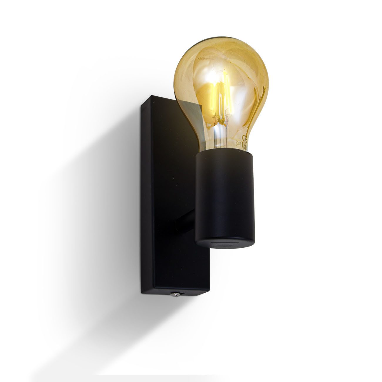 B.K.Licht Deckenleuchte Deckenlampe Vintage 60W E27 günstig online kaufen