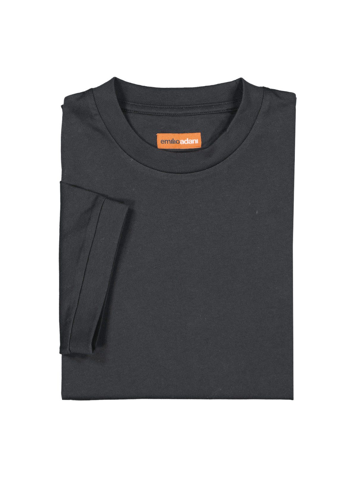 emilio adani T-Shirt Herren T-Shirt "My Favorite", Schwarz
