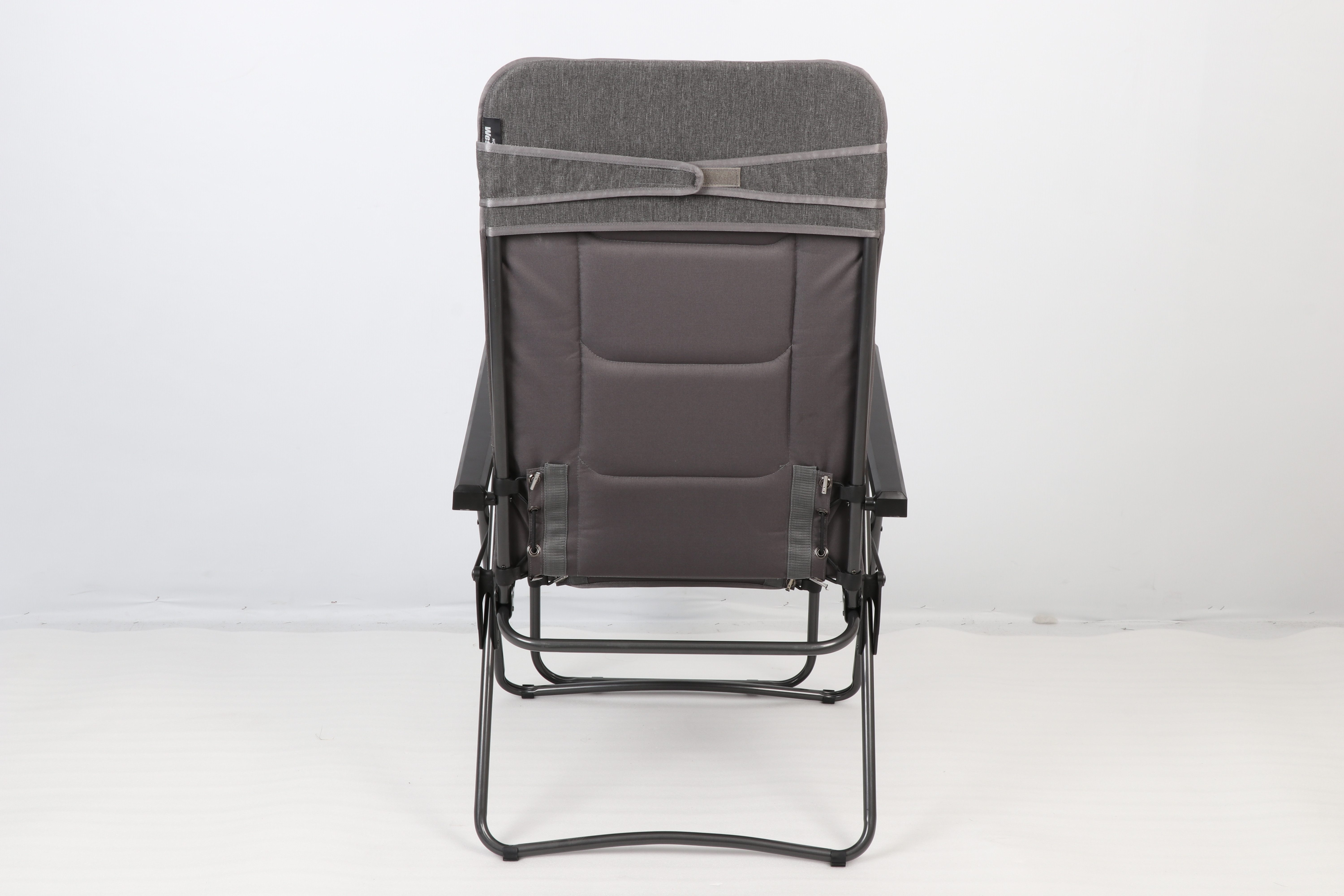 Westfield Gartenliege Relaxliege anthrazit Liegestuhl Sonnenliege Relaxsessel #1, Relaxsessel inkl. Kopfkissen, 1 St., Relaxsessel mit Kopfkissen, stufenlos ver – Bild 5 von 5