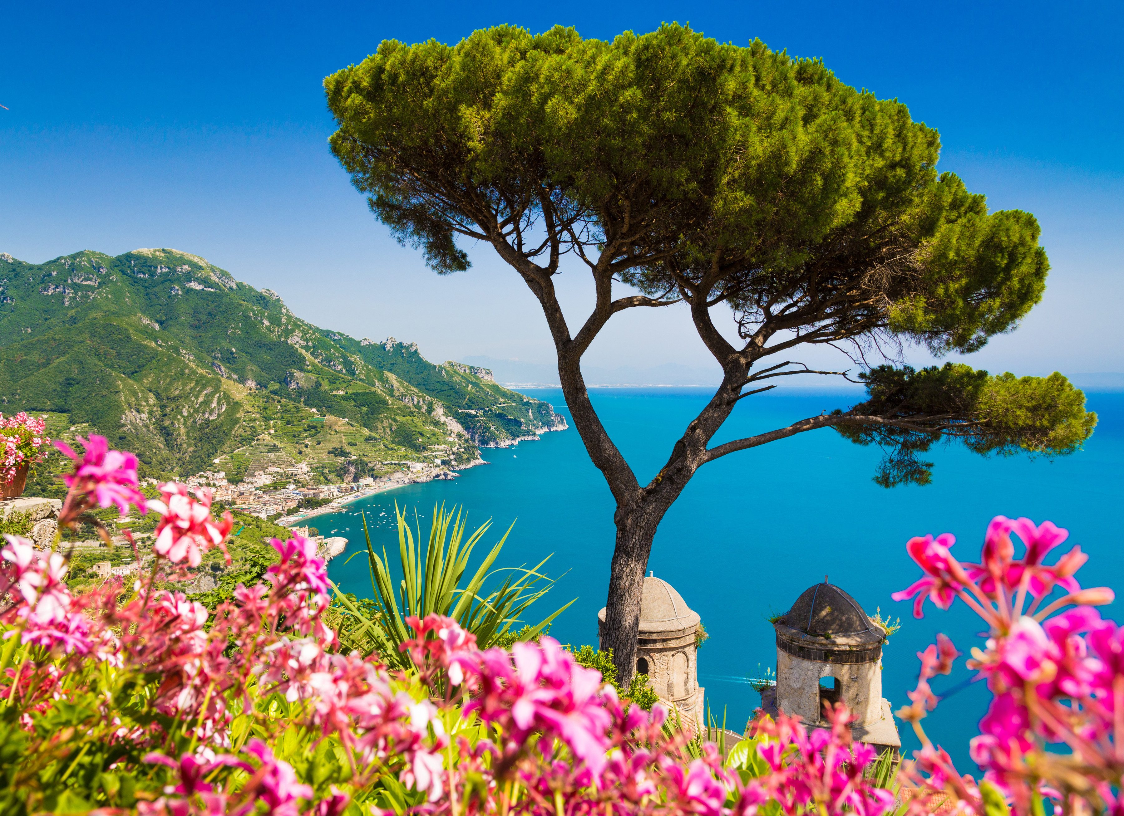 Papermoon Fototapete Campania Amalfi Coast, glatt günstig online kaufen