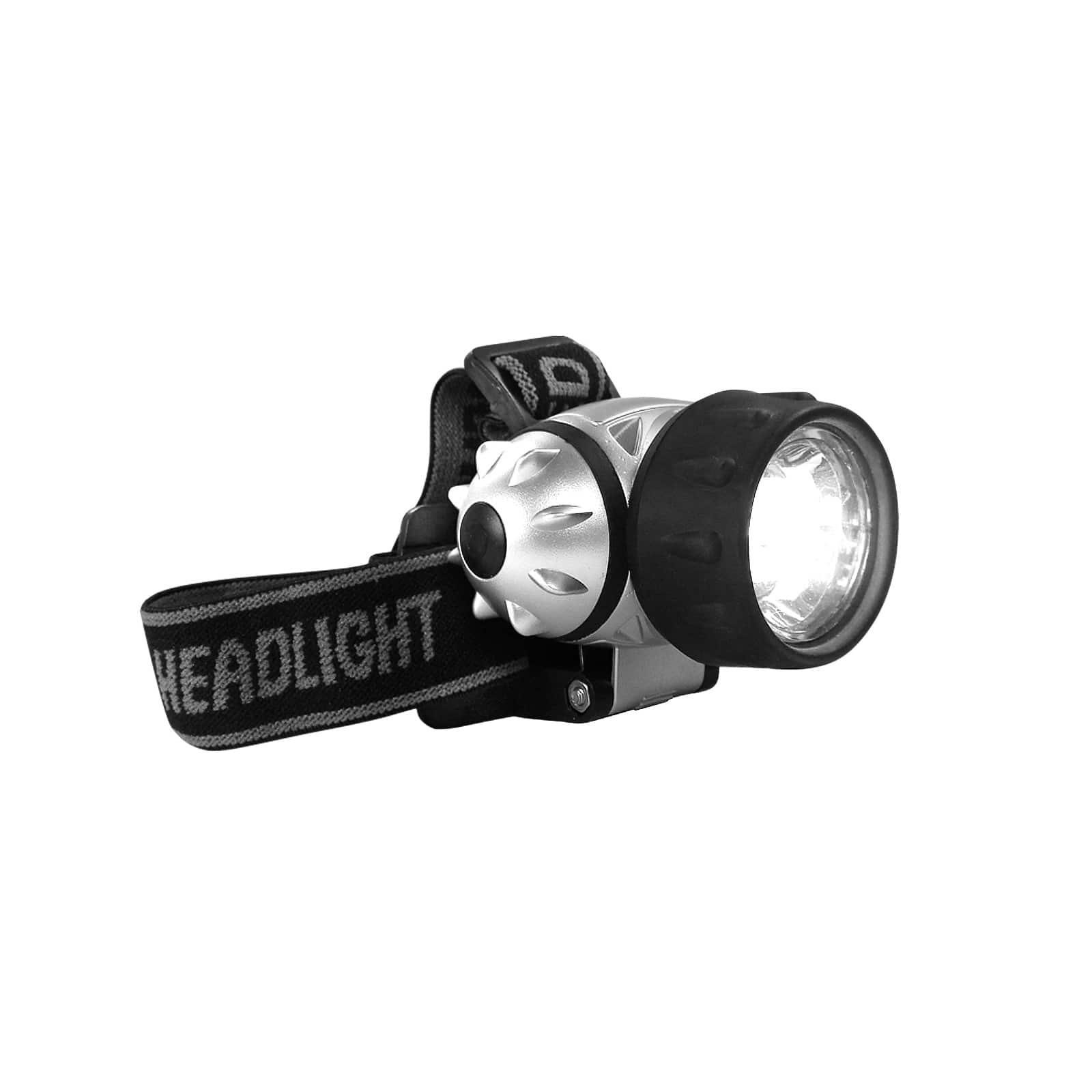 7 mit 3 LED über IP44 Stirnlampe Wasserfest nach EAXUS LEDs, Dimmbar Leuchtmodi, Stirnleuchte/Kopflampe LED