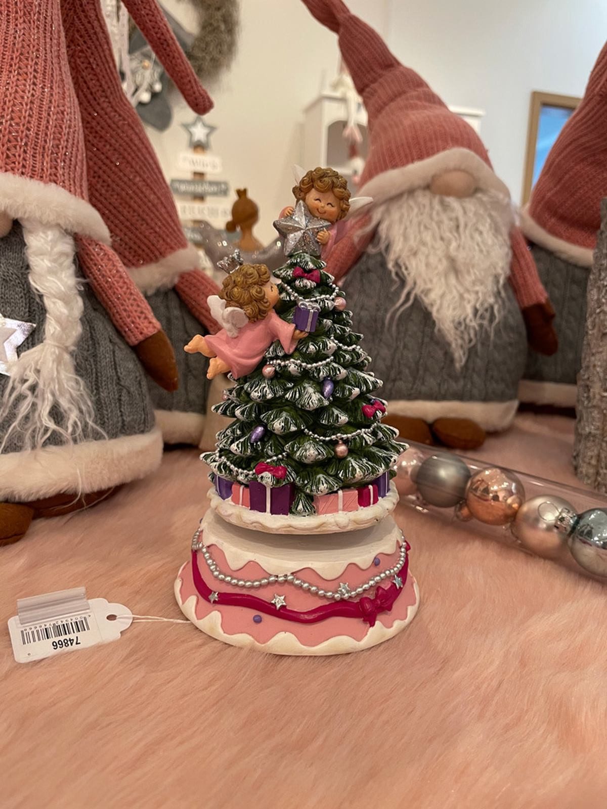 RIFFELMACHER & WEINBERGER Christbaumschmuck Spieluhr Rosa Weihnachtsbaum mi günstig online kaufen