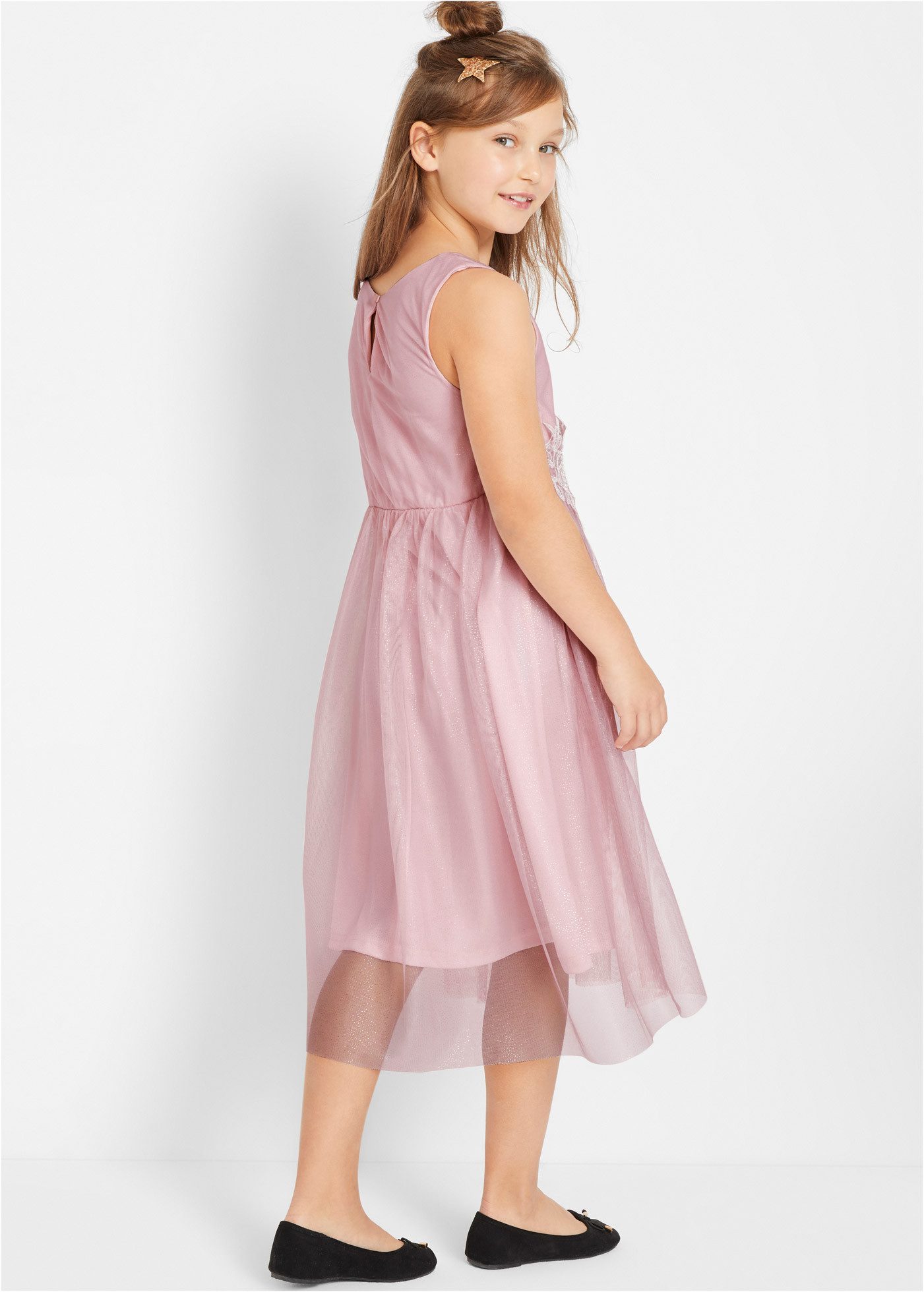 bonprix Midikleid festlicher Stil, aus Polyester, Regular Fit