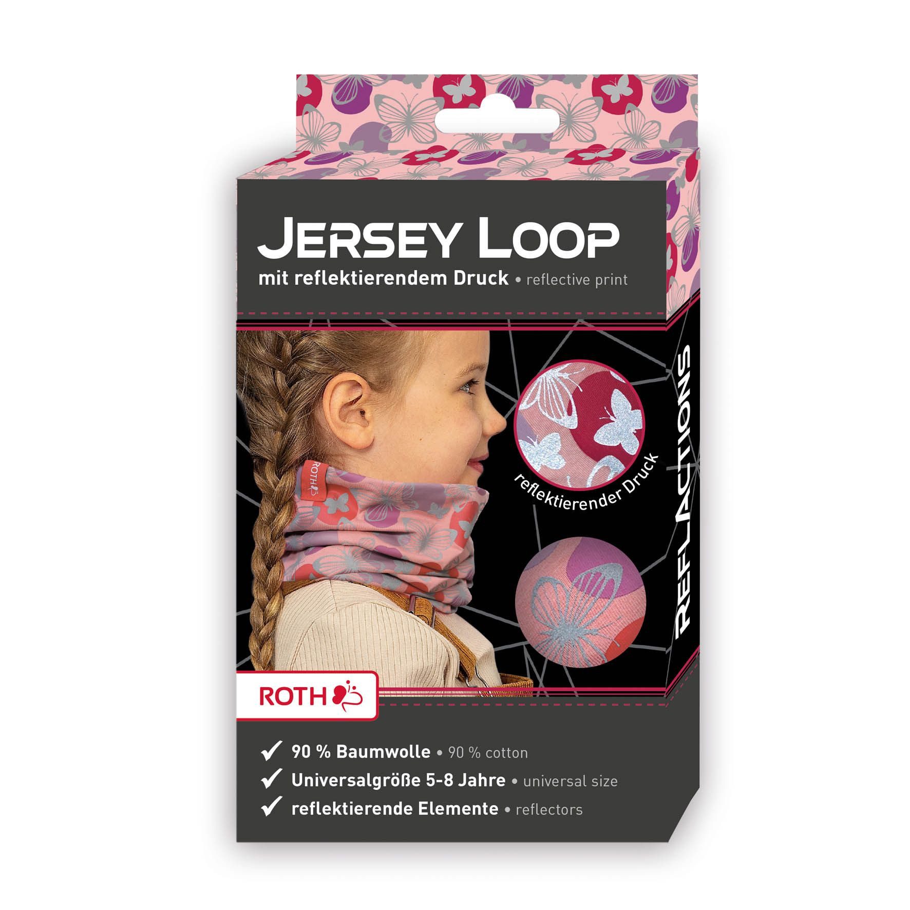 Roth Beanie Roth ReflActions Jersey-Beanie und Jersey-Loop