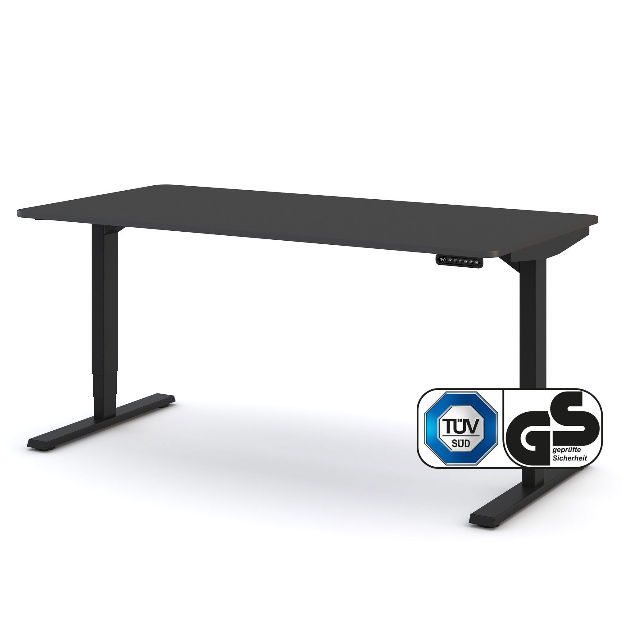 ASSMANN Büromöbel Schreibtisch Y-LINE Curved (160x80cm günstig online kaufen