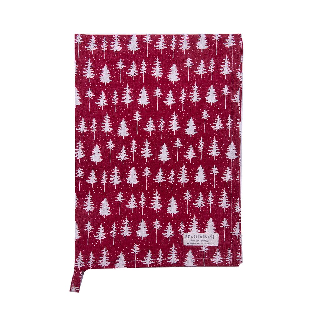 Krasilnikoff Geschirrtuch Geschirrtuch Christmas Forest Baumwolle 50x70cm L günstig online kaufen