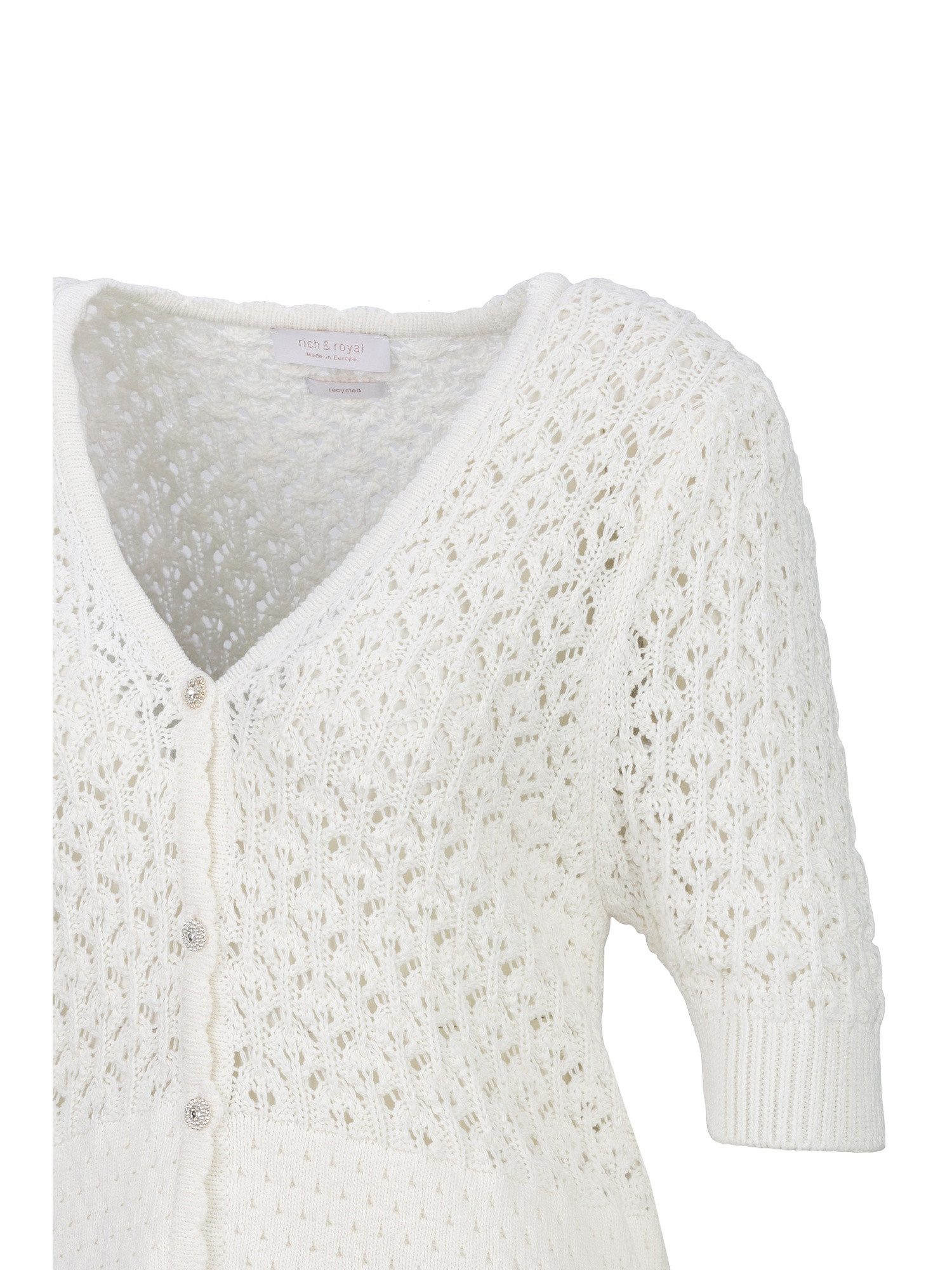 RICHROYAL Strickjacke Ajour