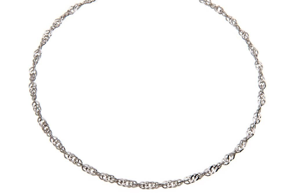 Silberarmband Singapurkette Armband 2,3mm - 925 Silber, Länge wählbar von 16-25cm