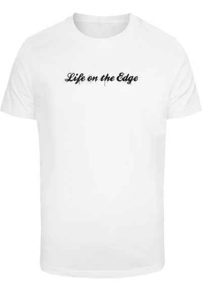 Merchcode T-Shirt Merchcode Herren Peanuts - Life on the edge T-Shirt Round Neck (1-tlg)