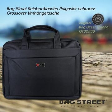 BAG STREET Laptoptasche Bag Street Business Notebooktasche (Notebooktasche), Herren, Damen Tasche in schwarz, ca. 38cm Breite