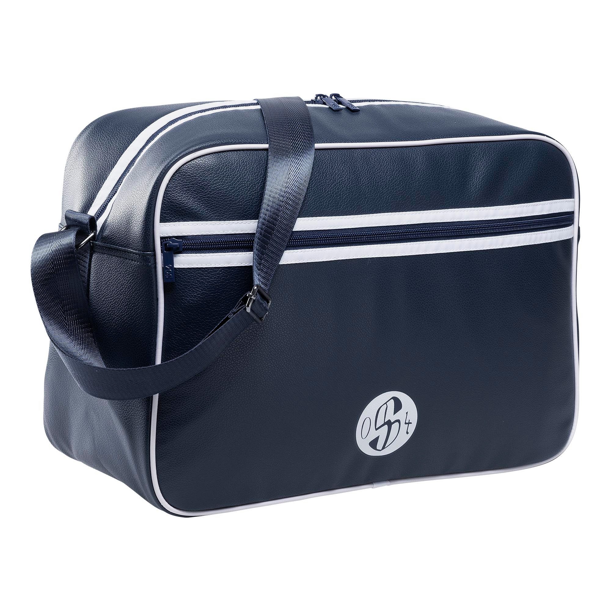 Umhängetasche Sporttsche Retro navy