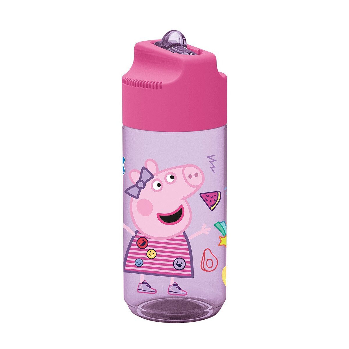 Peppa Pig Trinkflasche Peppa Wutz Hydro Trinkflasche Kunststoff 430ml