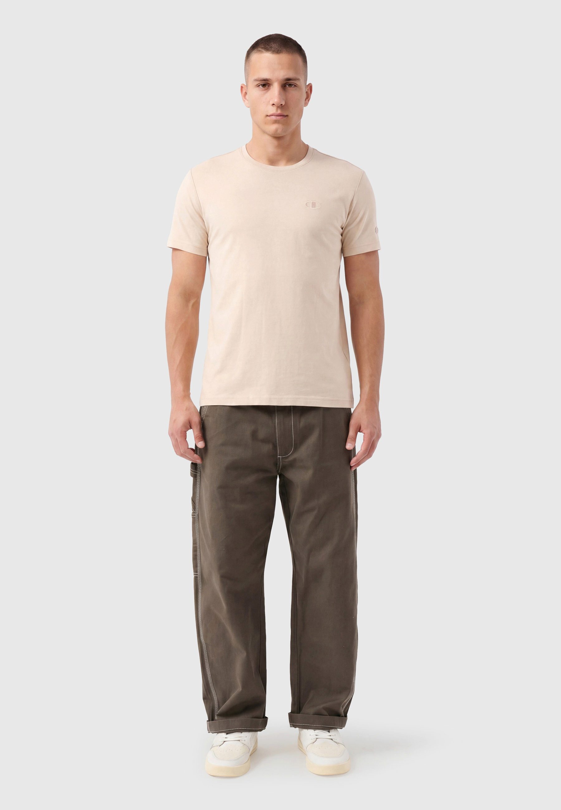 Champion T-Shirt Oversize T-Shirt Oversize-Passform, aus Baumwolle, leichter Stoff