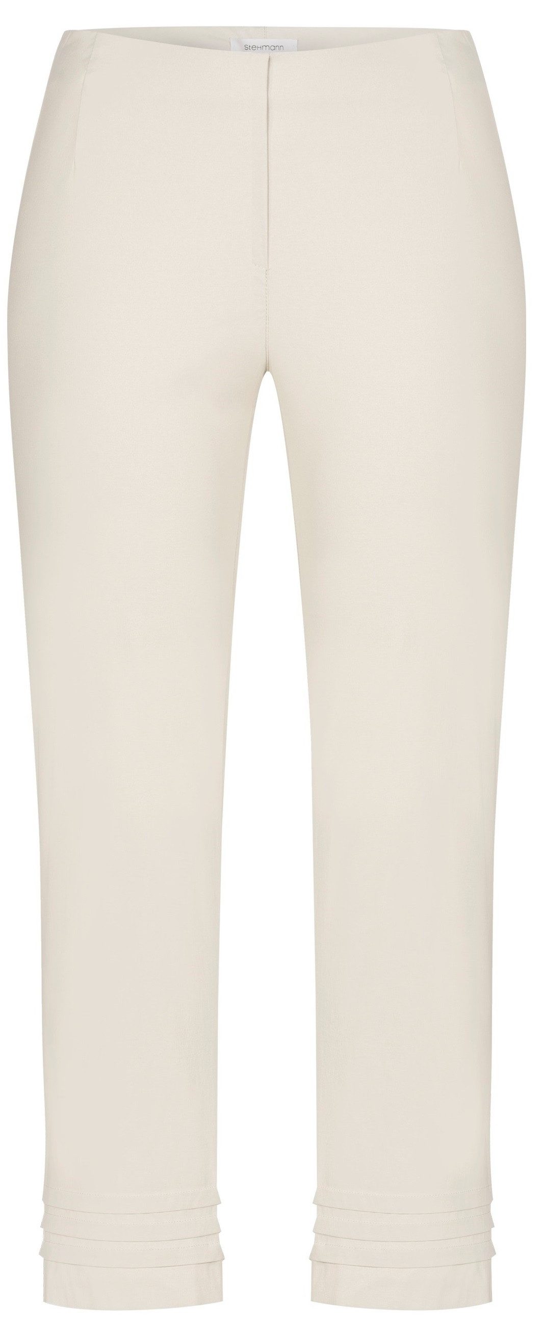 Stehmann Schlupfhose Ina15-602 in besonders leichter Sommer-Qualität Falten-Details am Saum