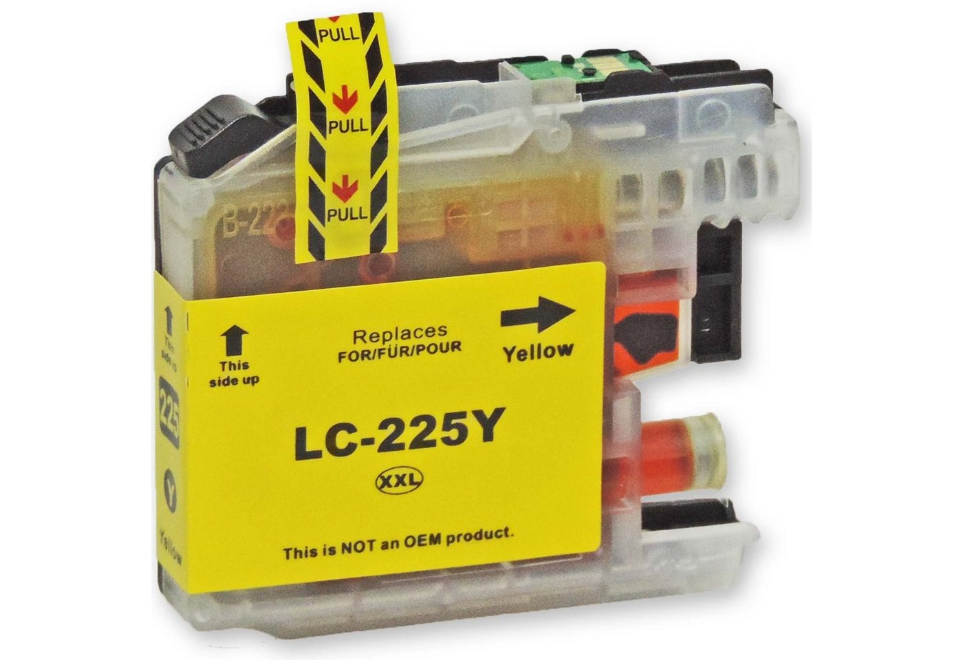 Thumbnail - Kompatibel Brother LC-225 XXL Gelb Tintenpatrone (Einzelpatrone, DW)