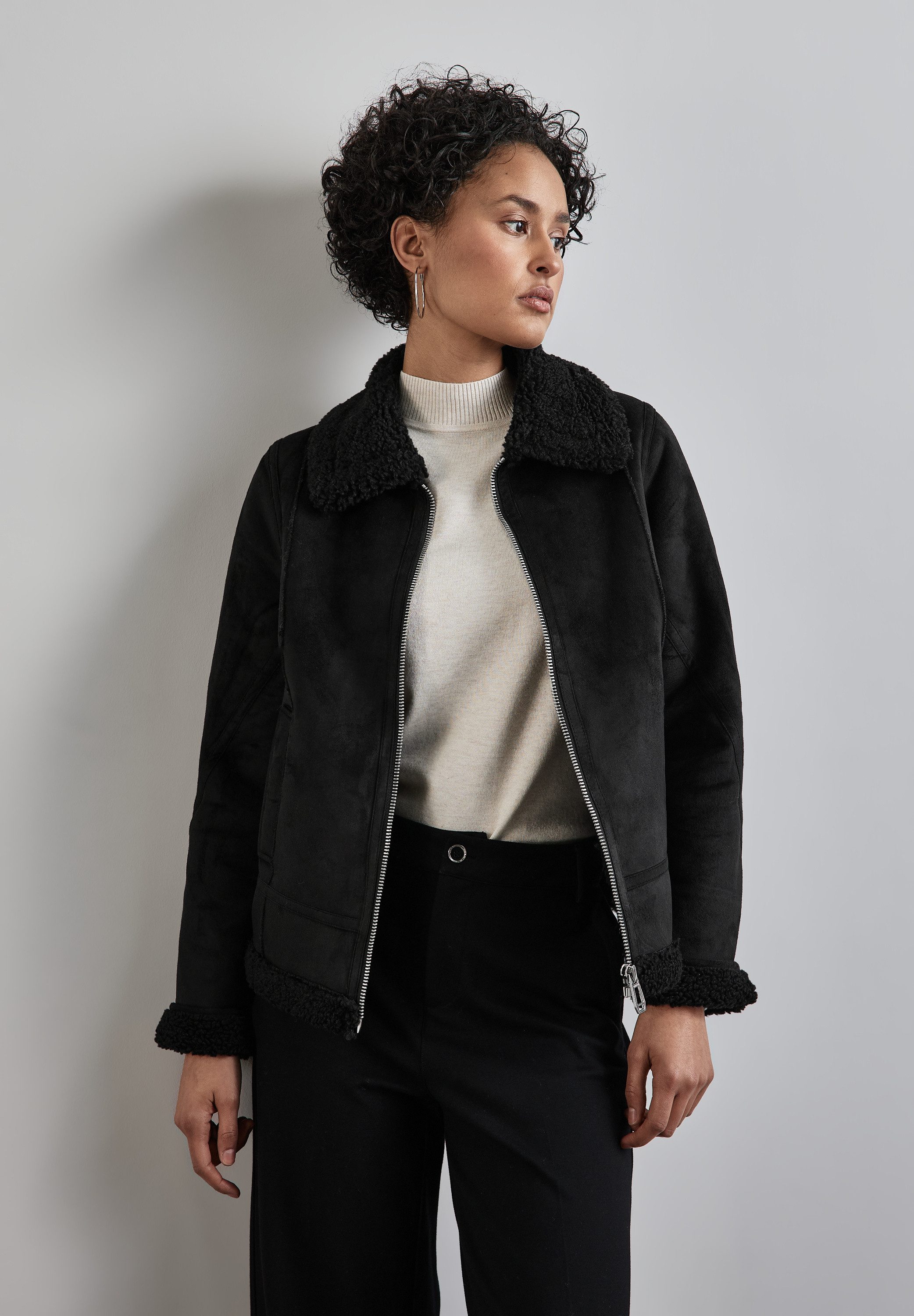 Fellimitatjacke