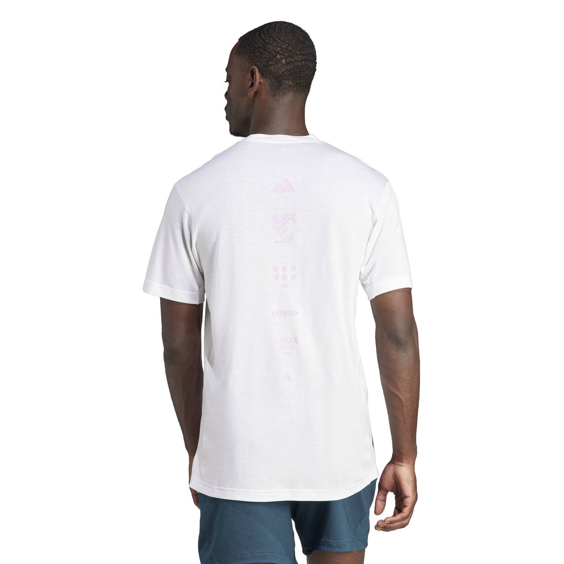 adidas Performance T-Shirt (1-tlg) Yogashirt Herren T-SHIRT TRAINING YOGA
