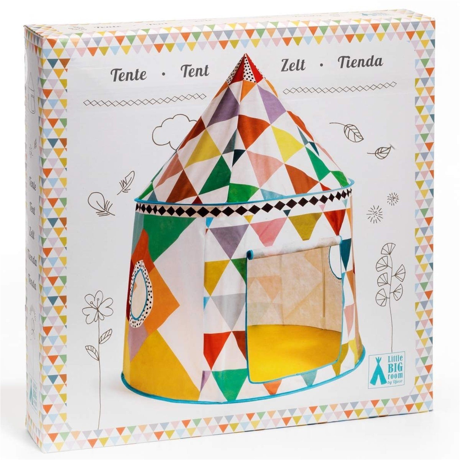 DJECO Spielzelt DD04490 Zelt: Tinous Zelt günstig online kaufen