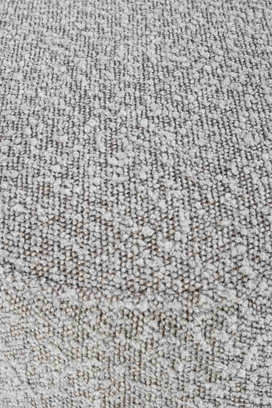 Bizzotto Pouf Cointa aus Boucle-Stoff, Grau günstig online kaufen
