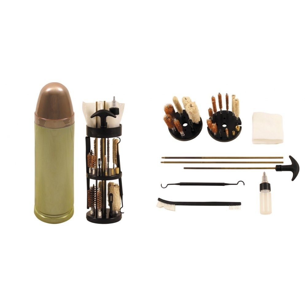 MFH Reinigungsbürste Reinigungsset, Patrone, für Gewehr, Pistole, Multikaliber, (Set)