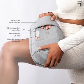 Sharper Image Shiatsu-Massagegürtel Multifunktionales Ganzkörper Massagegerät, mit Timer-Funktion & individuell einstellbarer Geschwindigkeit