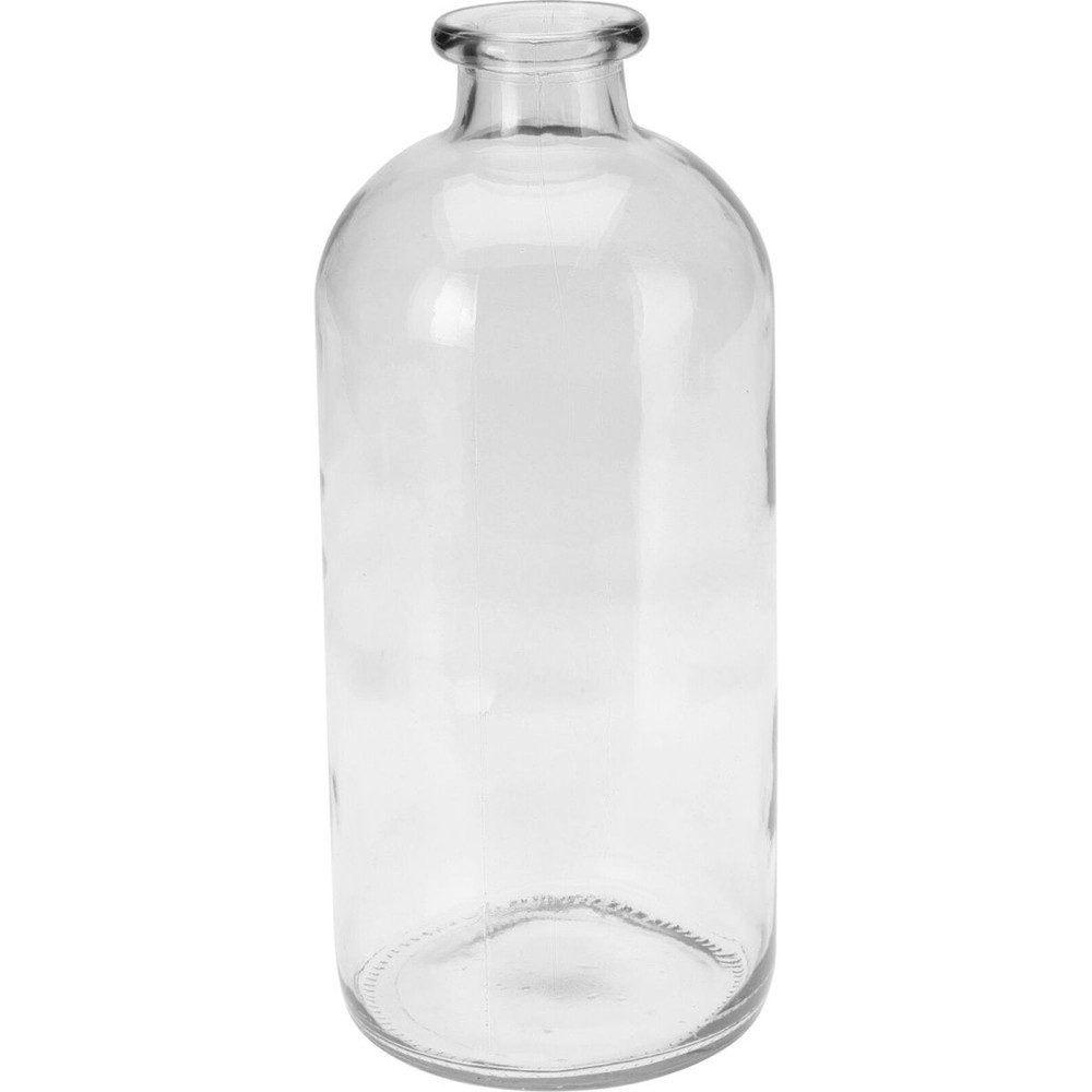 Dekovase Glasvase - Flaschenform - ca. 25 cm - 1 Stück