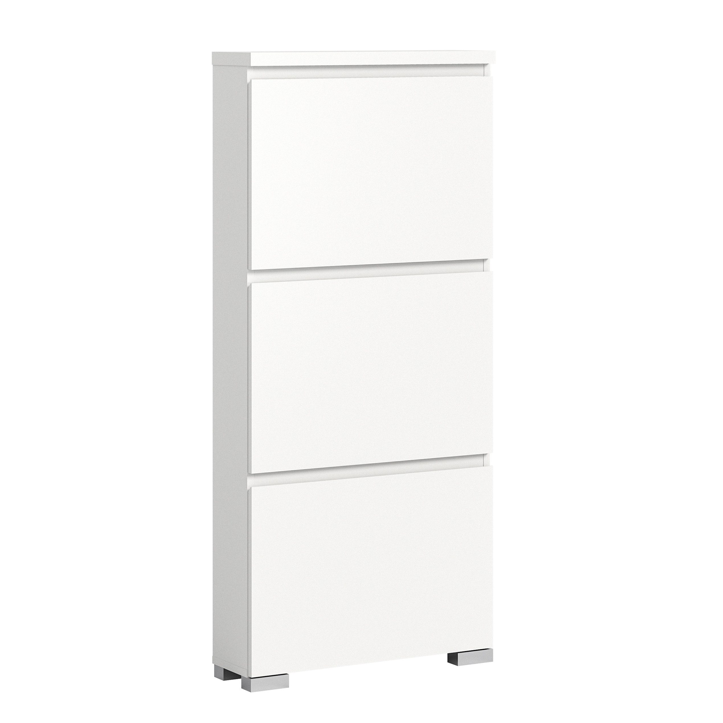 furnling Schuhschrank Scarlett 3 Klappen, Schuhkommode, Flurmöbel, Garderob günstig online kaufen