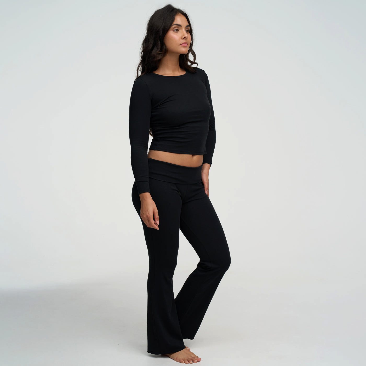 cfab (creamy fabrics) Tanga Cotton Longsleeve-Fire Red-M