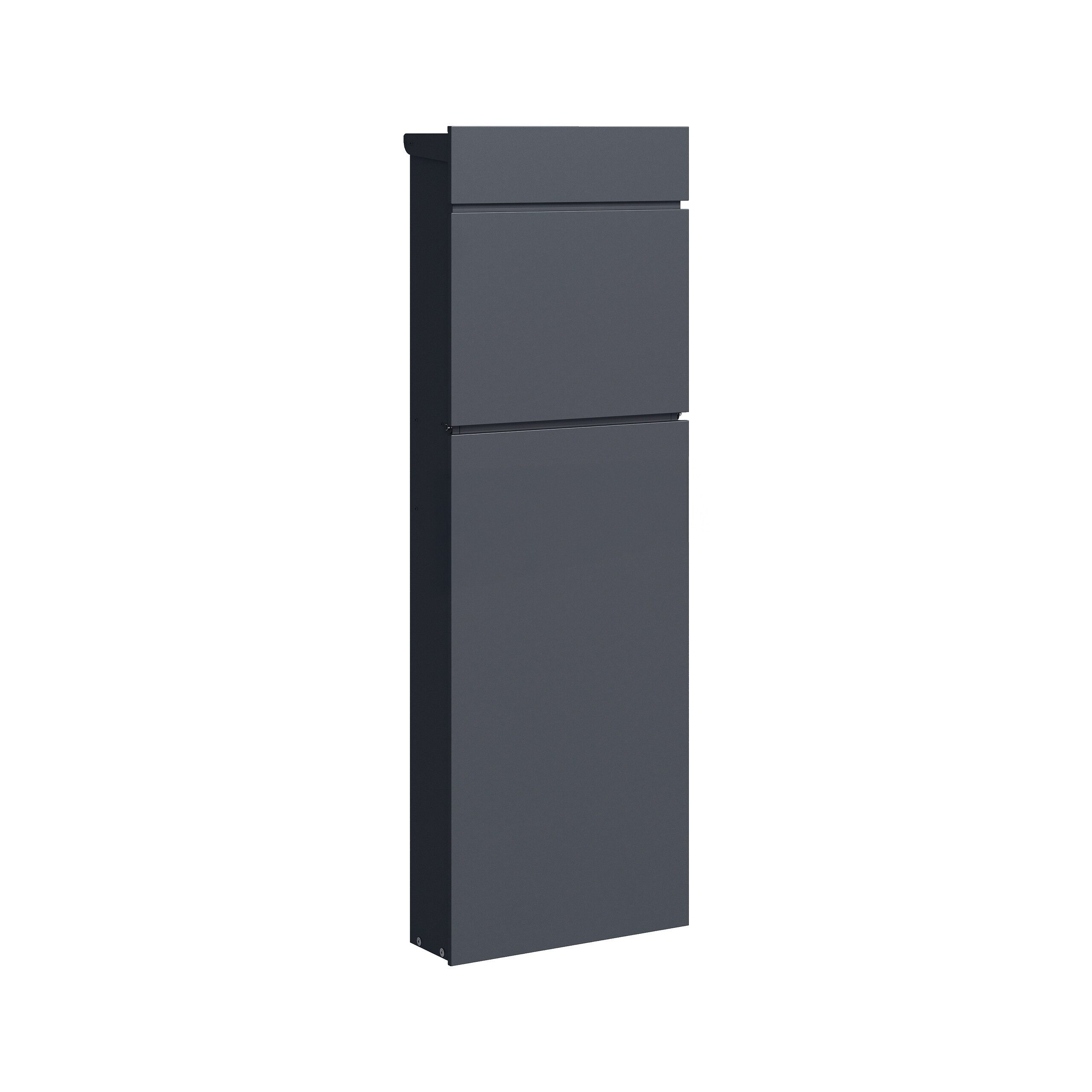 relaxdays Standbriefkasten Stahl (1-St., ohne Zeitungsfach), ohne Zeitungsfach