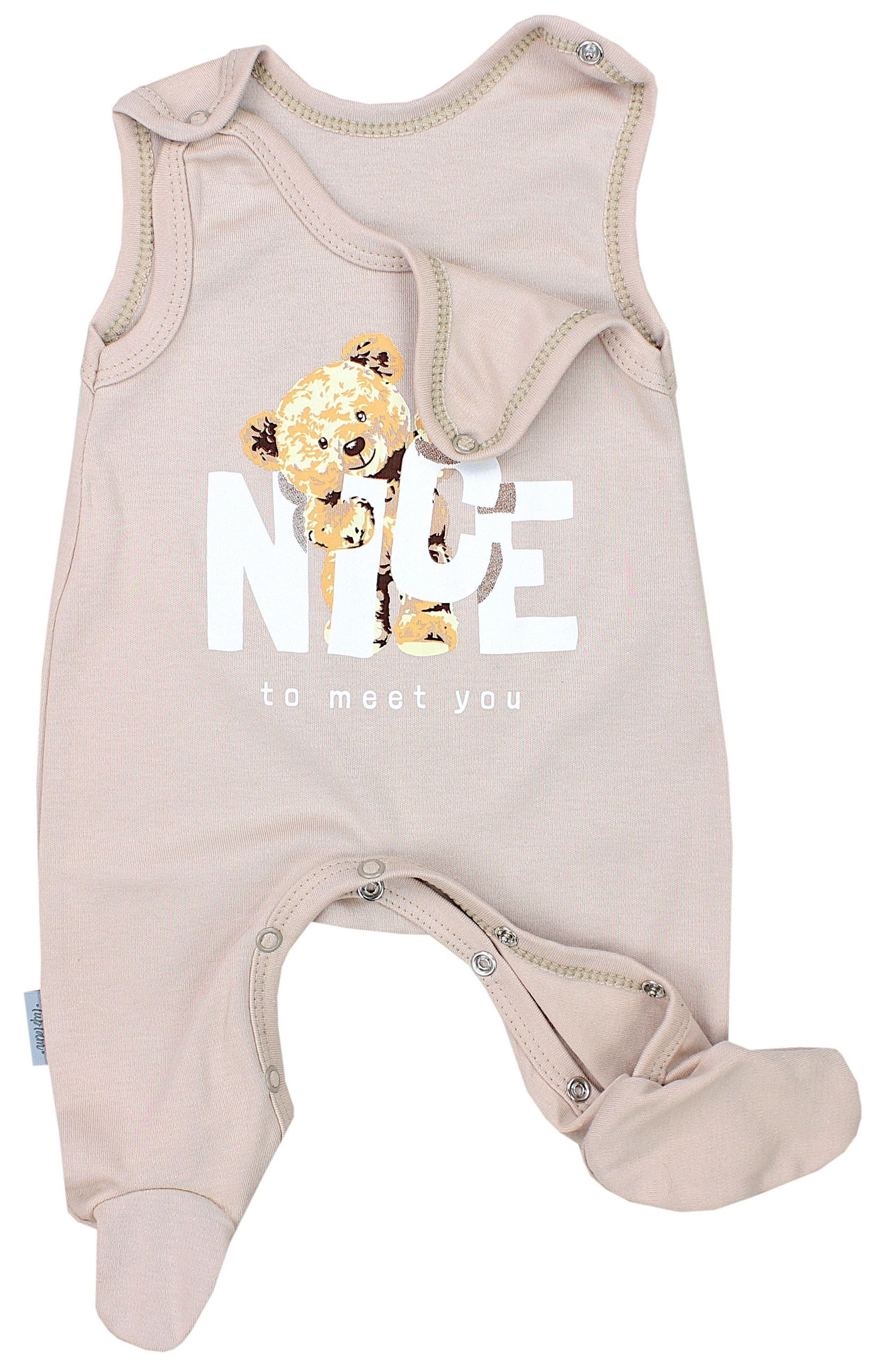 TupTam Strampler TupTam Baby Unisex Strampler mit Aufdruck Spruch 5er Pack