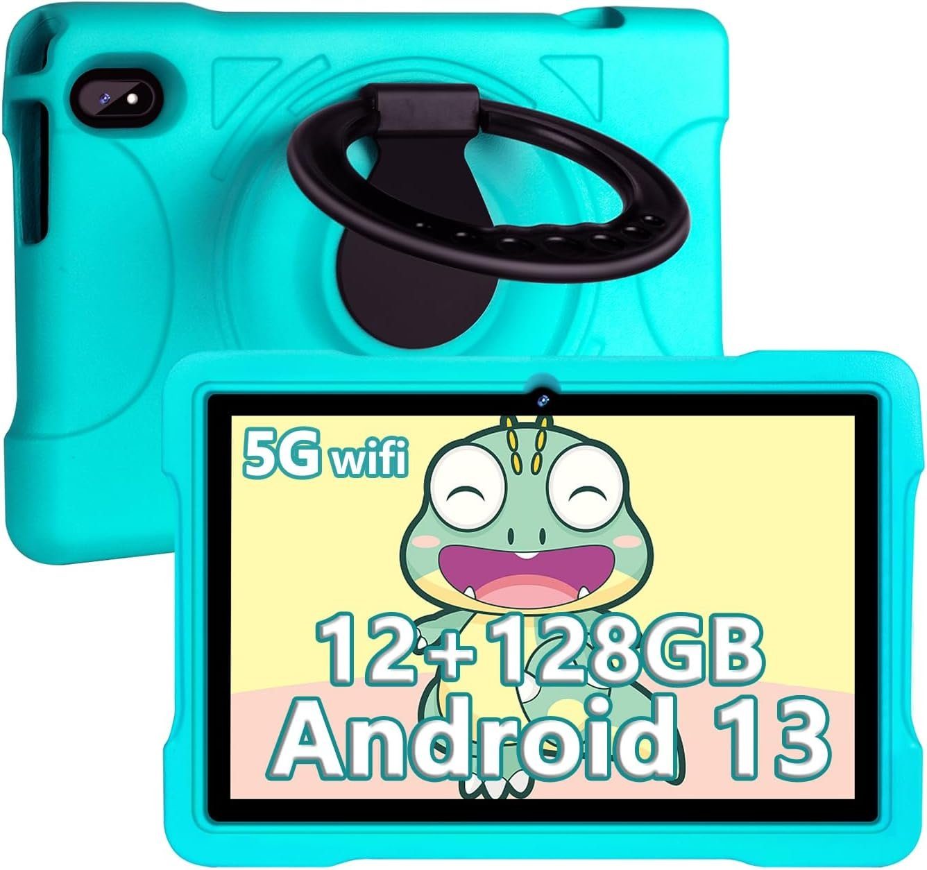 YESTEL Kinder Tablet mit 7GB RAM Erweiterung 1TB Tablet (8, 64 GB, Android  13, mit Erweiterung 1TB Doppelkamera, GPS, Tablet mit Kindersicherer Hülle)