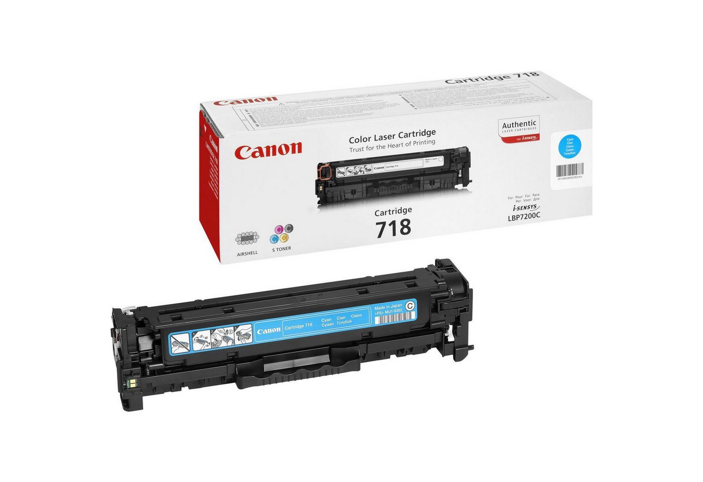 Thumbnail - Canon Tonerkartusche Canon Toner 718 4er Multipack