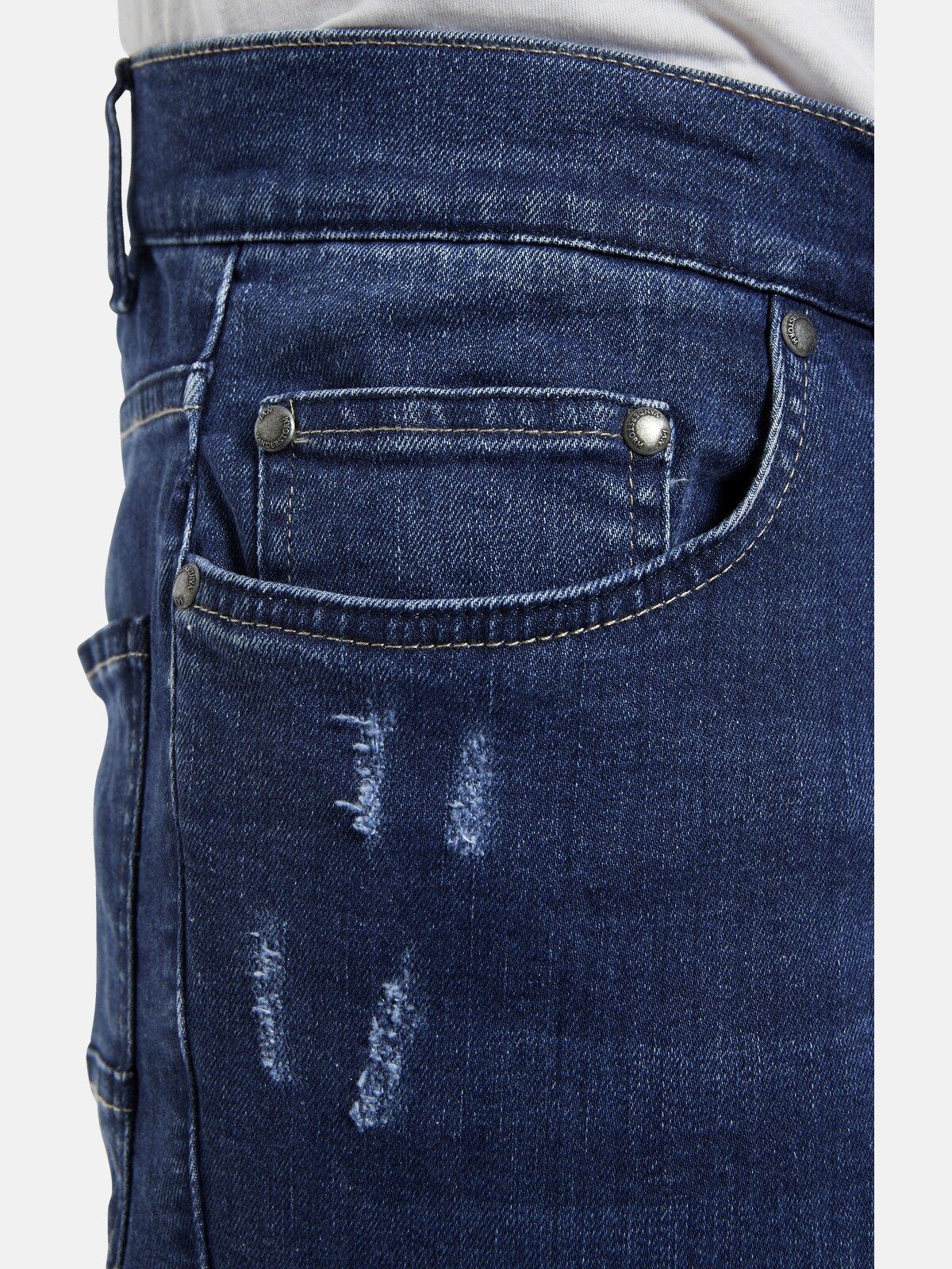 Effekte destroyed Vanderstorm GERRIT Used-Optik, 5-Pocket-Jeans Jan