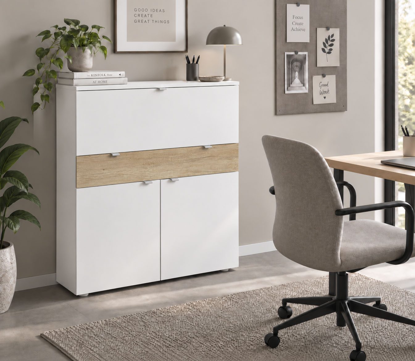 borchardt Möbel Sekretär Dolly, platzsparend, Home-Office-Schreibtisch, Breite 110 cm, Made in Germany