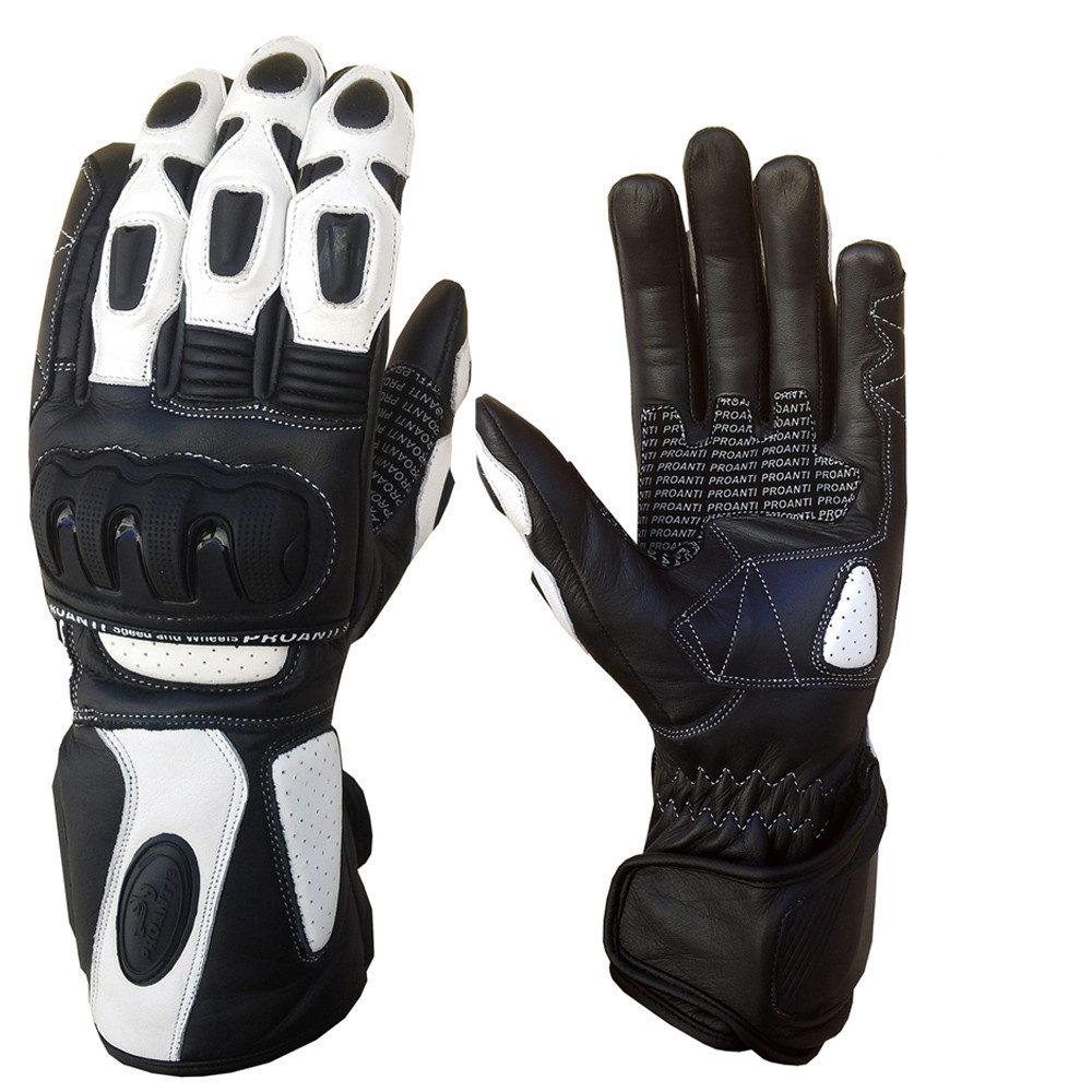 Motorradhandschuhe PROANTI Damen Motorradhandschuhe Ladies Racing Motorrad Handschuhe
