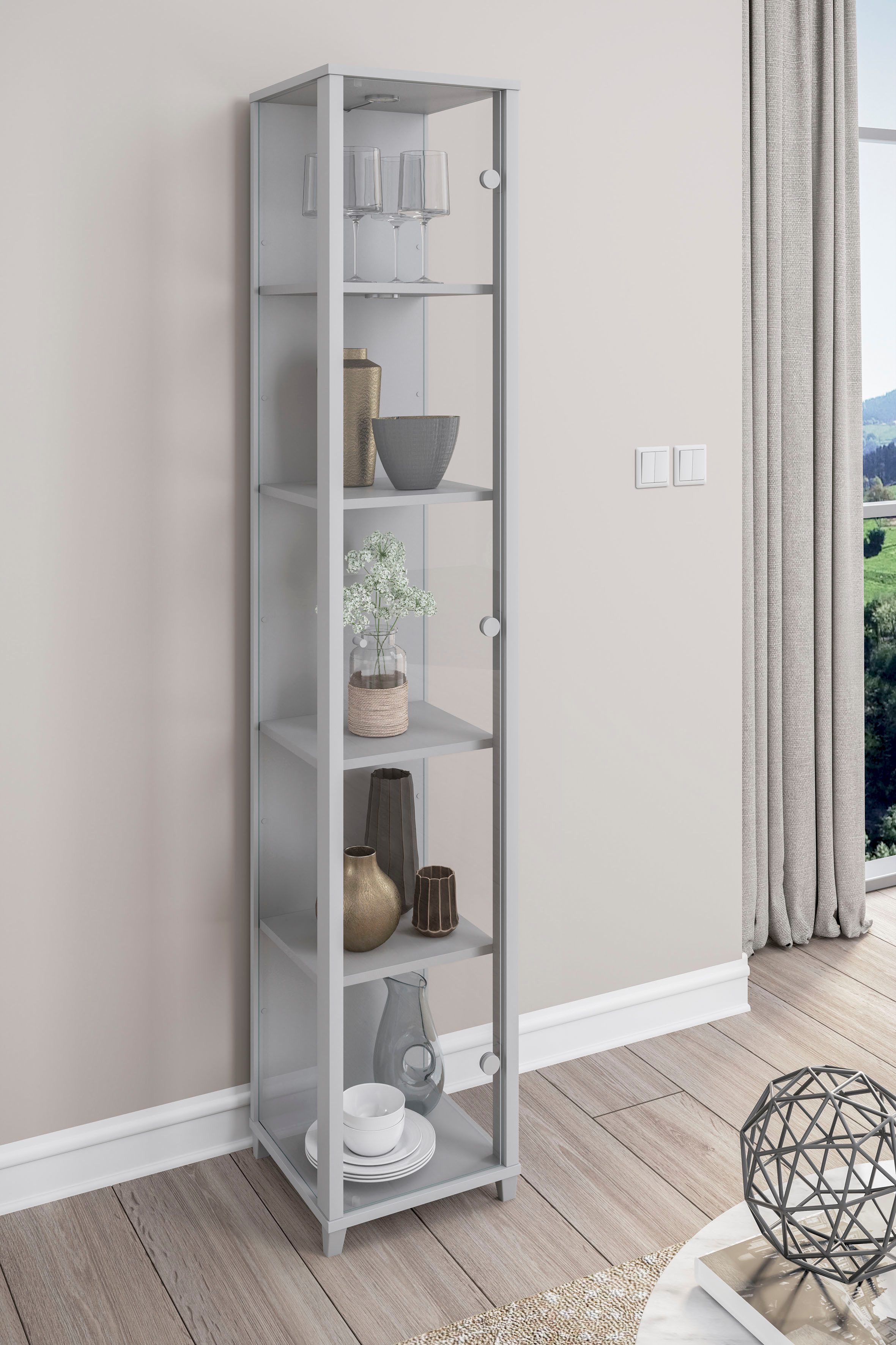 fif möbel Vitrine OPTIMA Standvitrine, Vitrinenschrank, günstig online kaufen