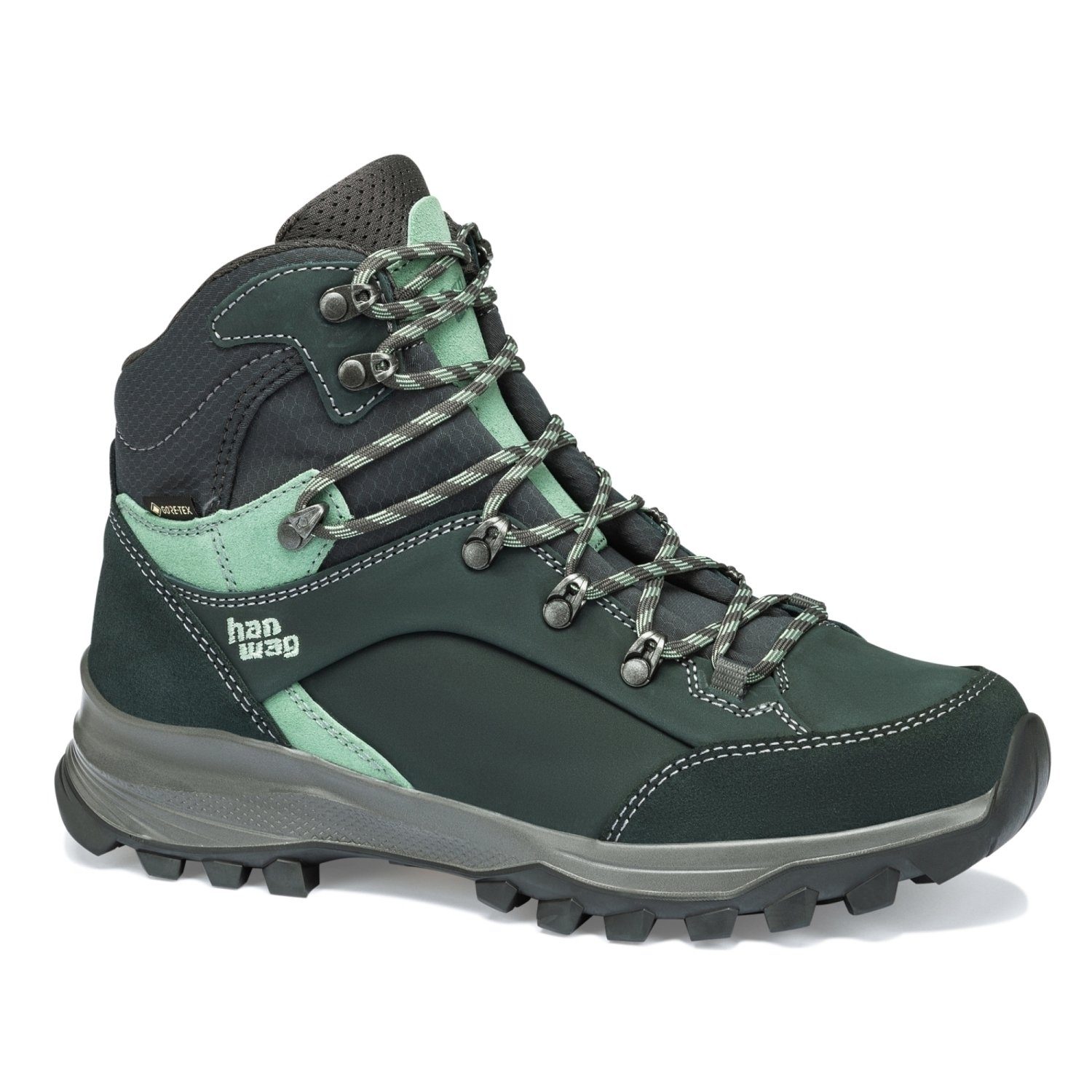 Hanwag Alta Bunion II Lady GTX Asphalt/Mint Trekkingschuh