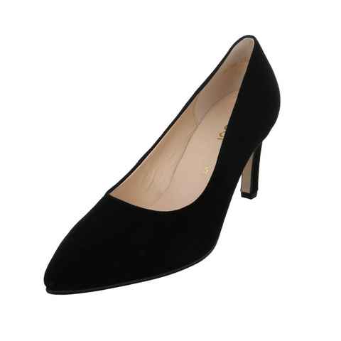 Gabor Kapsel-Koll Pumps Elegant Klassisch Veloursleder Pumps Veloursleder