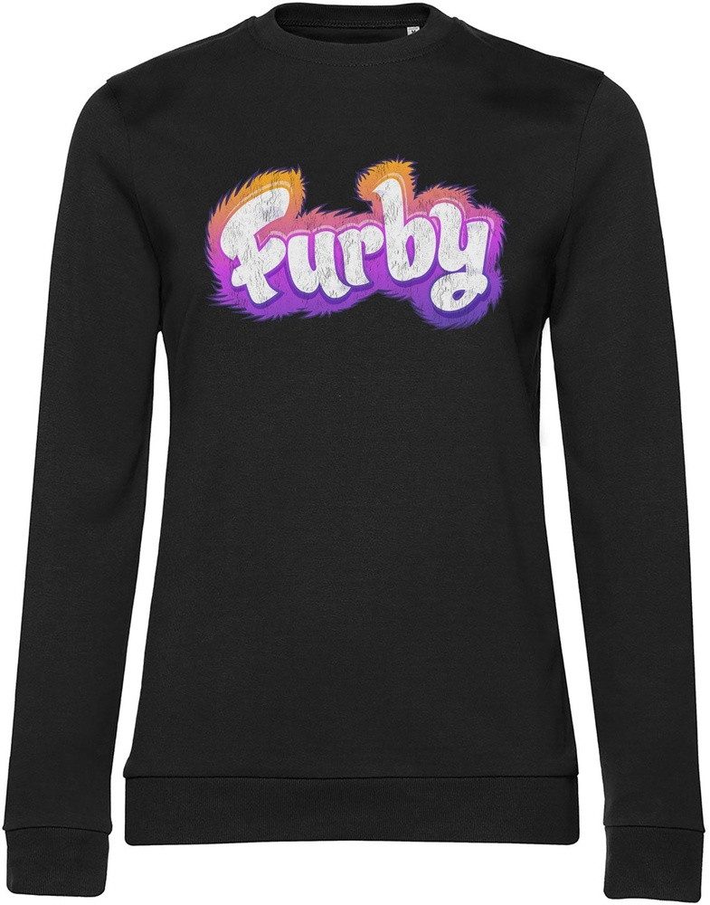 Furby Rundhalspullover Furby Washed Logotype Girly Sweatshirt