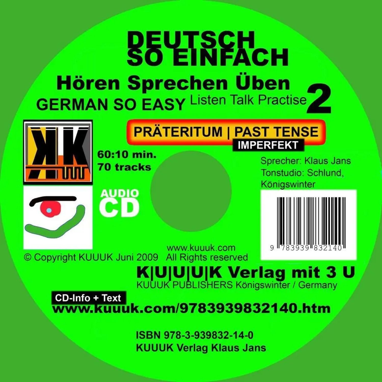Hörspiel Deutsch So Einfach - Hören Sprechen Üben 2 - German So Easy - Talk...