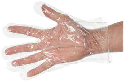 HeroTouch PU-Handschuhe Einweghandschuhe aus Kunststoff HDPE 10um dick, 1000 Stück