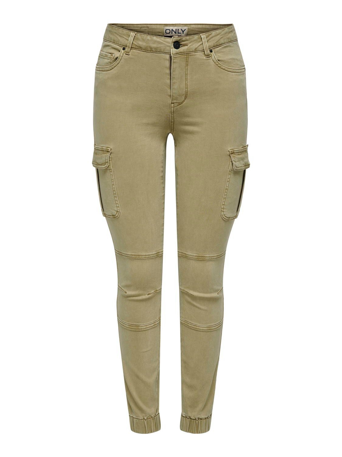 ONLY Cargohose Only Damen Cargo-Hose OnlMissouri Military Regular Slim günstig online kaufen